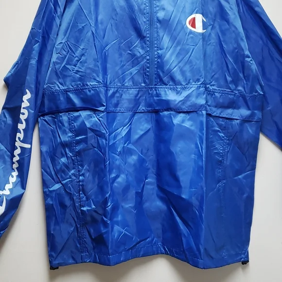 Champion Jacket Mens Big and Tall Hoodie Anorak Windbreaker Jacket for Men (NWT) - Picture 11 of 14